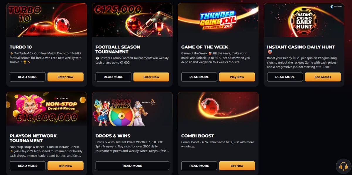 Aantrekkelijke bonussen